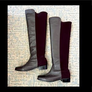 Stretchy Brown Boots - Elegant & Comfy!